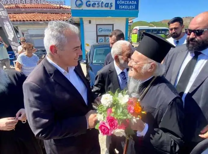 Χαρακόπουλος προς Οικουμενικό Πατριάρχη στην εορτή της Παναγίας: Αχτίδα αναγέννησης στη ρωμαίικη Ίμβρο