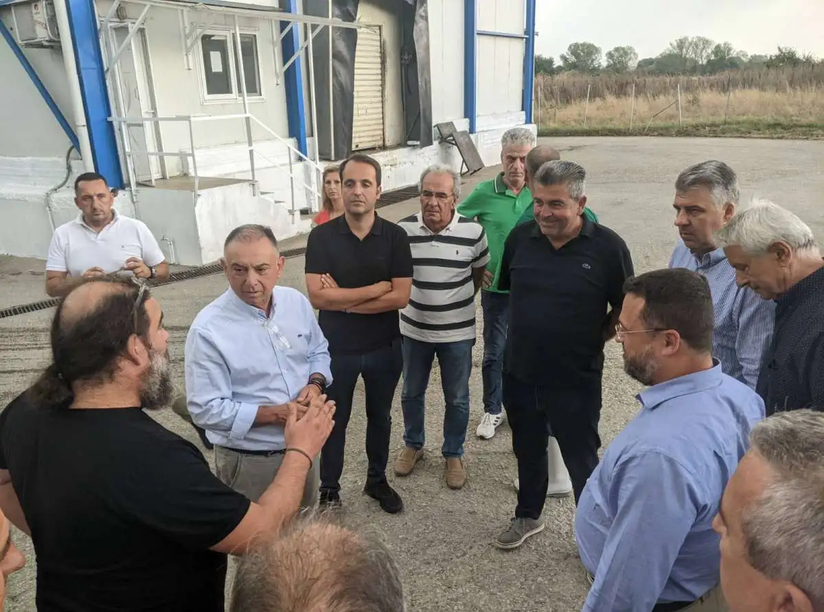 Στον Έβρο χθες ο Χ.Κέλλας μετά την επιβεβαίωση τεσσάρων κρουσμάτων ευλογιάς σε πρόβατα