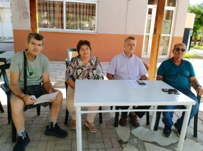 Συγκέντρωση διαμαρτυρίας των πλημμυροπαθών από τις Εργατικές Κατοικίες της Γιάννουλης