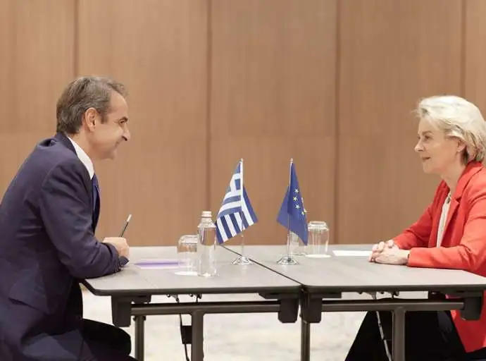 Επιστολή Κ. Μητσοτάκη σε Ούρσουλα φον ντερ Λάιεν για τις "ακραίες" τιμές ενέργειας
