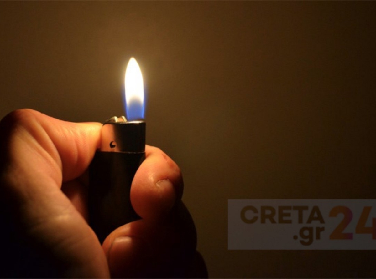 Kρήτη: Απείλησε τη σύζυγο και τα παιδιά του και έβαλε φωτιά στα πράγματα του γιου του