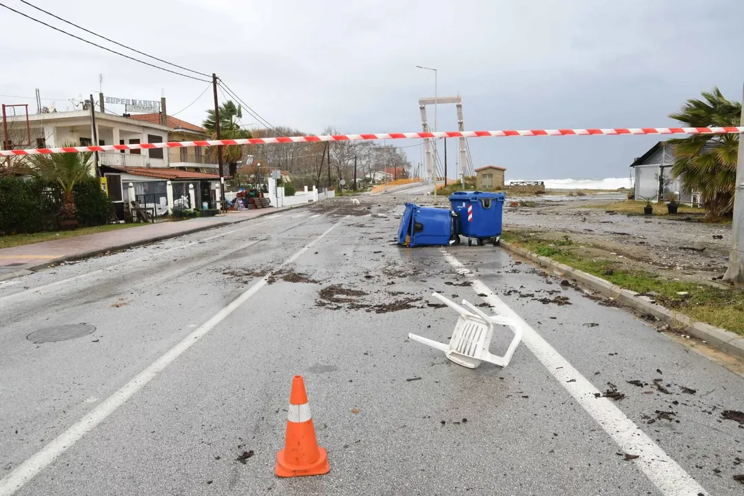 Αποκατάσταση κυκλοφορίας στην ε.ο. Αγιοκάμπου - Κόκκινου Νερού
