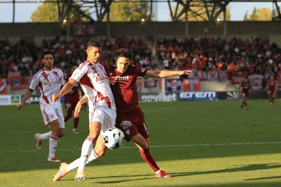 ΑΕΛ - Ολυμπιακός 0-2: Όλα κρίθηκαν στο πρώτο ημίχρονο