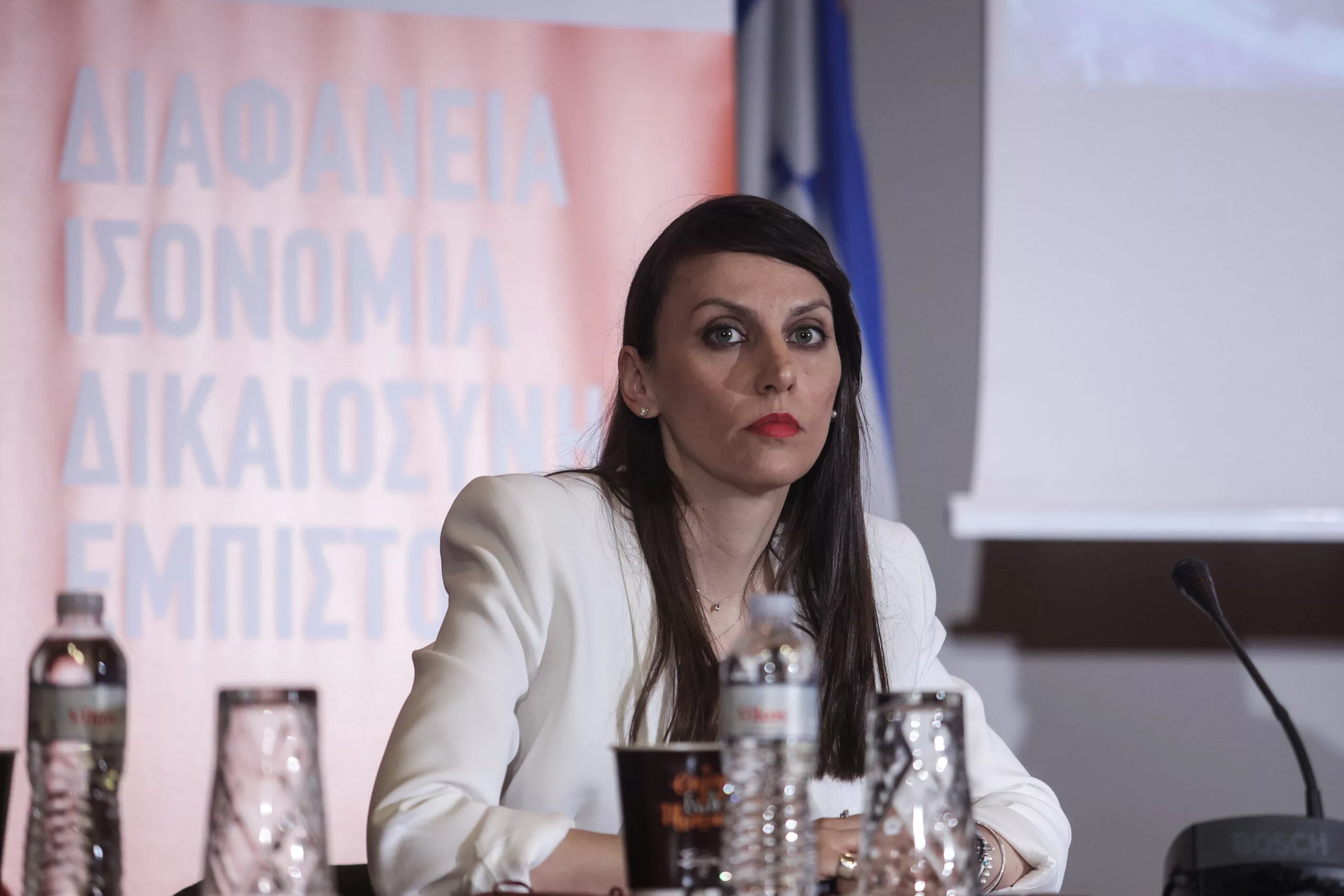 Στη Λάρισα η υφυπουργός Εσωτερικών Παρασκευή Χαραλαμπόγιαννη