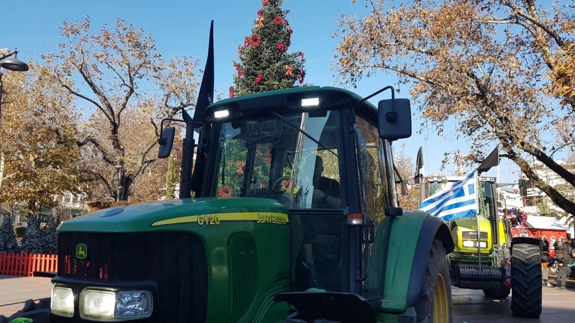 Συγκέντρωση διαμαρτυρίας σήμερα στις 18:00 στην Κεντρική Πλατεία Λάρισας – Με τρακτέρ συμμετέχουν οι αγρότες της Νίκαιας