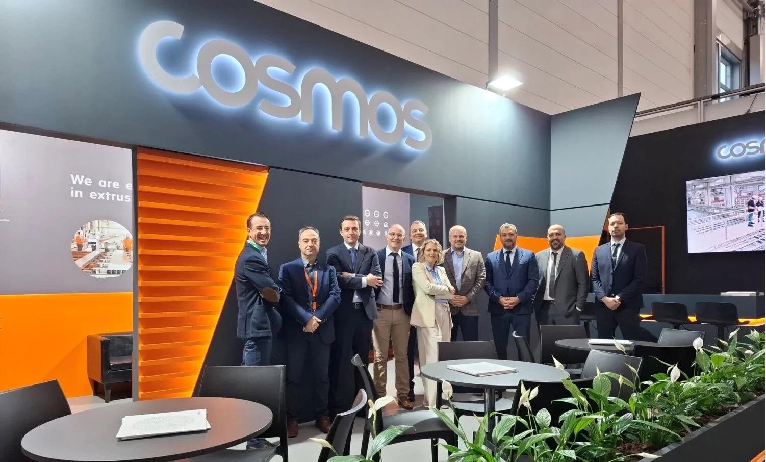 Ισχυρή παρουσία της Cosmos την Έκθεση Aluminium 2024: Επιτυχία και νέες προοπτικές