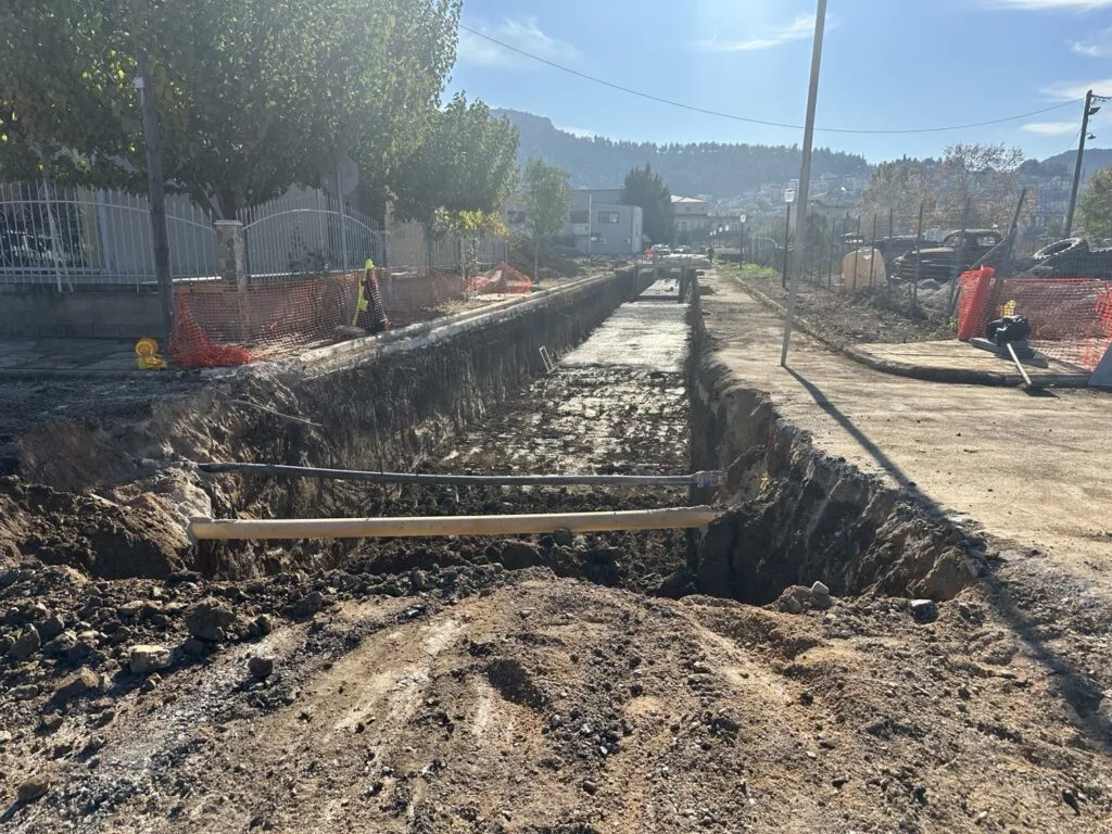 Σε εξέλιξη έργα αντιπλημμυρικής θωράκισης στην περιοχή των Φαρσάλων