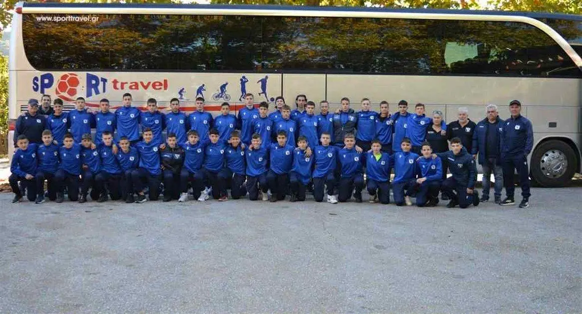 Ευχαριστίες της ΕΠΣΝ Λάρισας προς το Sport Travel και τον κ. Ζήση Ντελόπουλο 