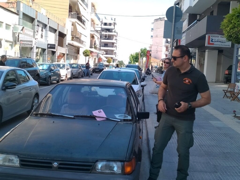 Κάλεσμα αντιδημάρχου για εναρμονισμό στο νέο Σύστημα Ελέγχου Στάθμευσης της Λάρισας