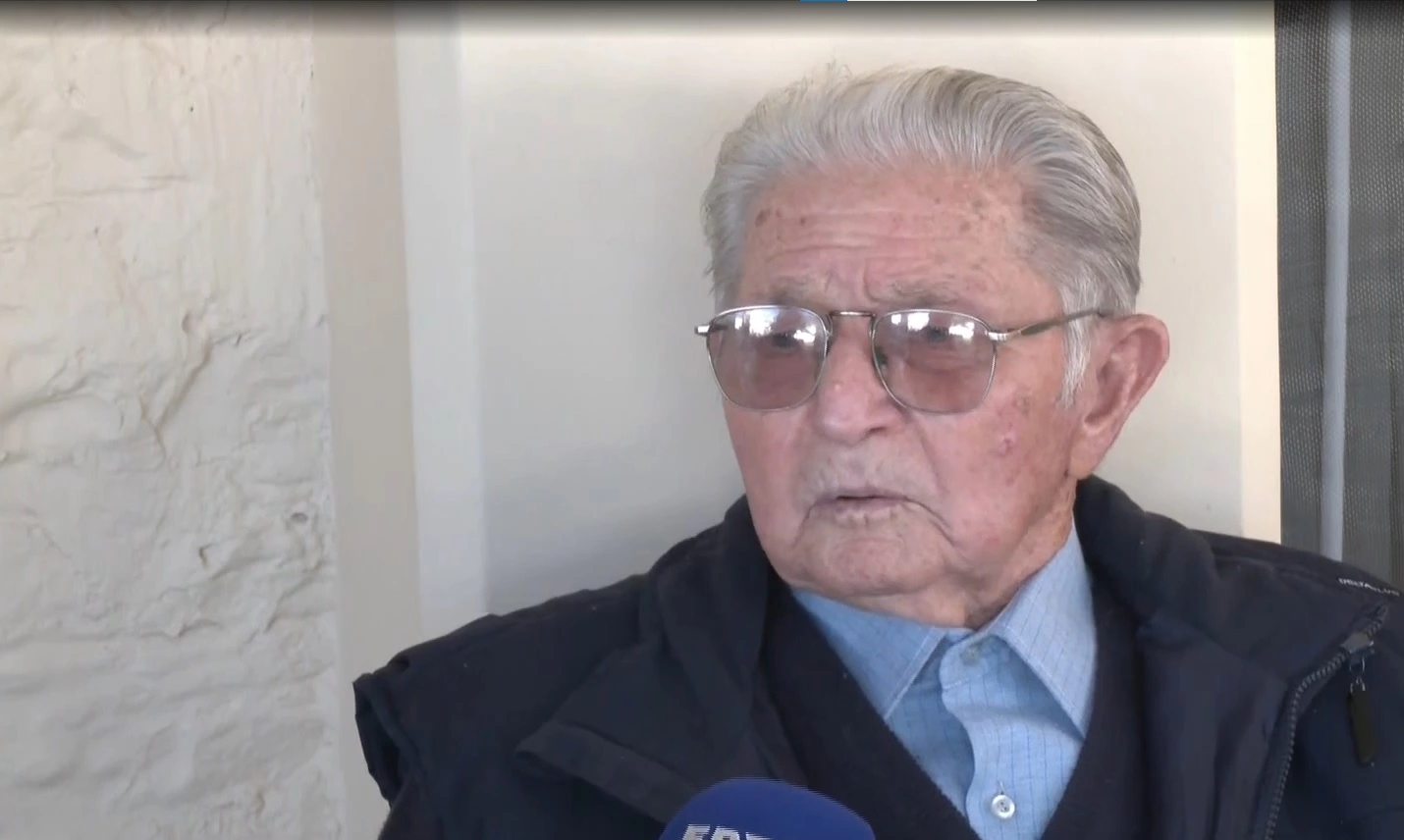 Μνήμες πολέμου και κατοχής από έναν 99χρονο Αμπελωνίτη (VIDEO)