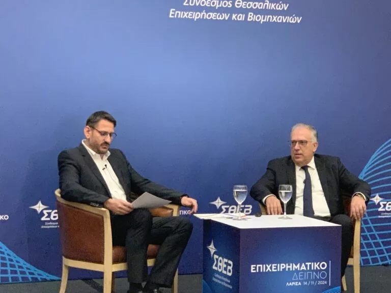 Θεοδωρικάκος: Πακέτο 300 εκ. € μέσω του αναπτυξιακού για την επόμενη διετία στη Θεσσαλία