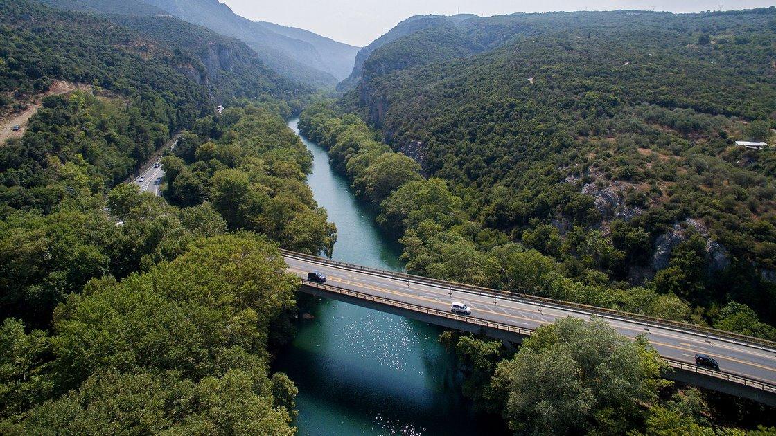 Κυκλοφοριακά μέτρα στην Κοιλάδα των Τεμπών