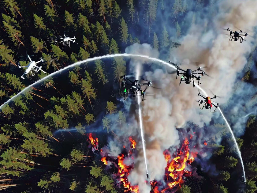 Drones και δορυφόροι απέναντι στις πυρκαγιές: Η νέα τεχνολογική ασπίδα της Ελλάδας